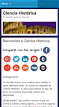 Mobile Screenshot of cienciahistorica.com
